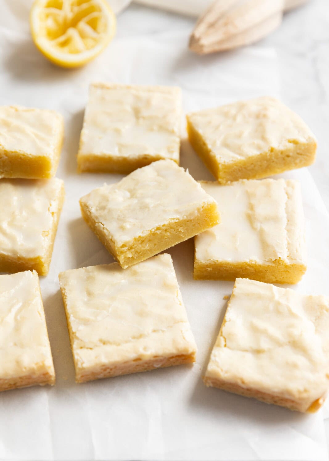 brownies au citron